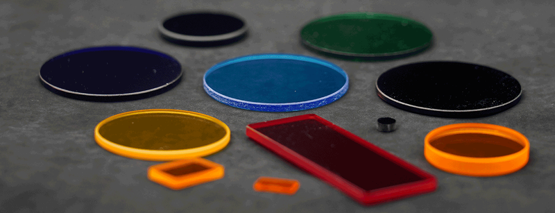colored glass filter Optical Filters