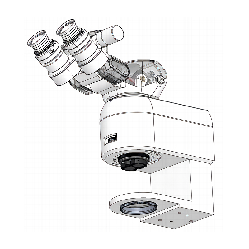 Ophthalmic Operating Microscope – 0.4-2.5X Zoom, 9-52mm Field of View Microscopes