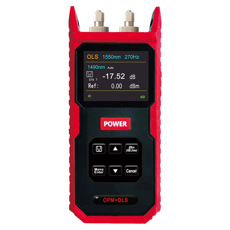Optical Power Meter + Stabilized Light Source + Data Storage Optical Power Meters