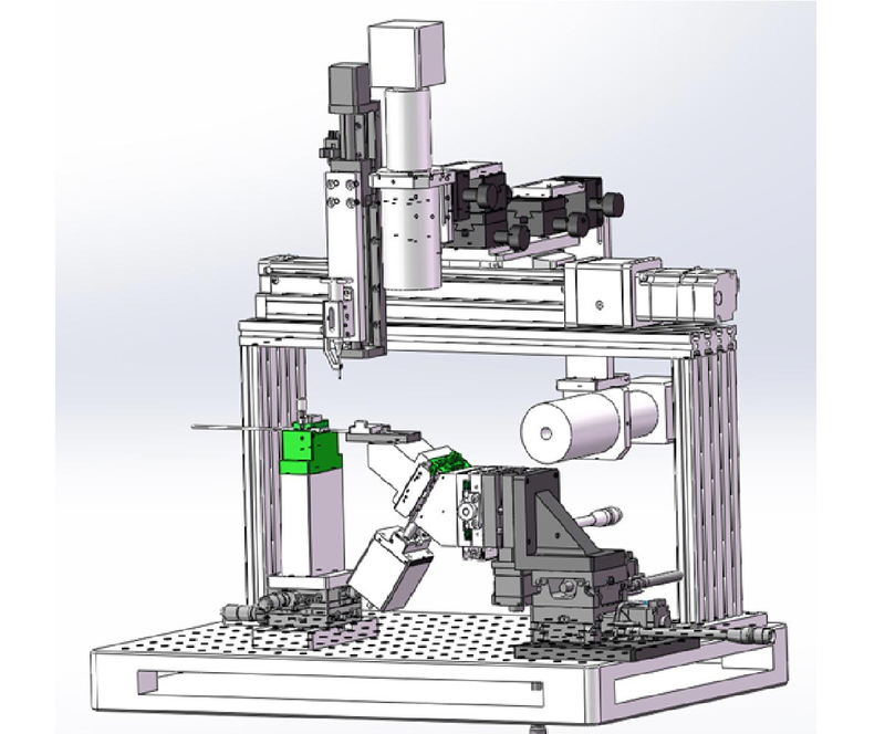 coaxial collimating automatic coupling Venus-E8T100 Lamps