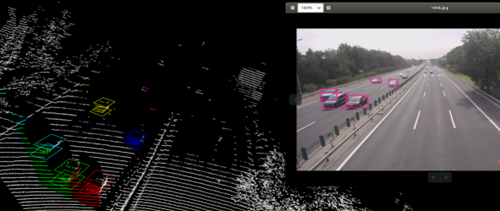 Laser Radar+Video - Road Combining Perceptions SDK LiDAR