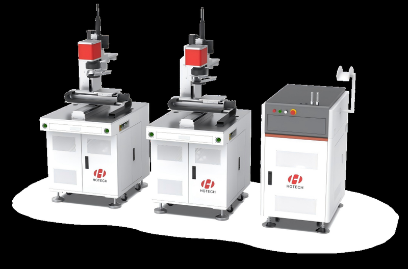 High-speed connector laser welding smart device Posts and Post Holders