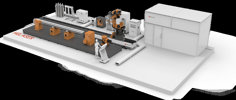 JRH series robot soft welding system Laser Processing Equipment