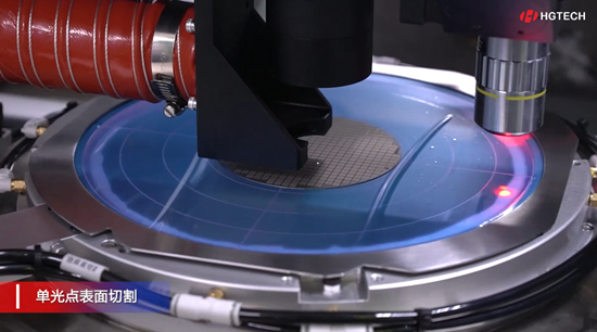 LUD3220 for the SiC crystal circle laser trajectories Laser Processing Equipment
