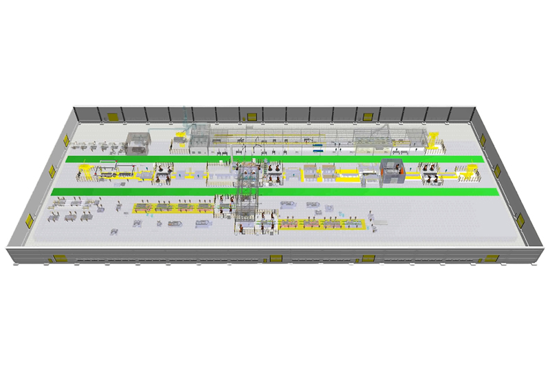 Commercial vehicle whole welding line Laser Processing Equipment