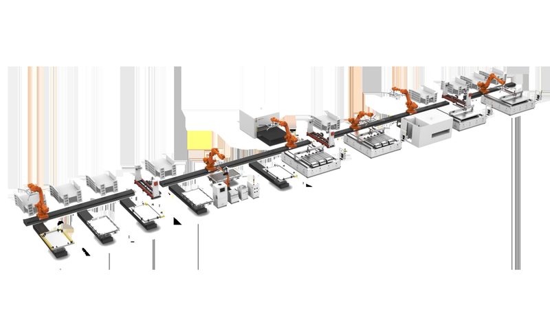 Square cell line Automation and Control