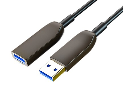 USB 3.1 TypeAM to AF, AOC (UAMAF-10G-X-XXX) Fiber Cables & Bundles