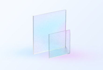 Ultra-thin flat window Optical Mirrors