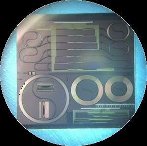 Monolithic integrated 6-bit optical delay chip Optical Material