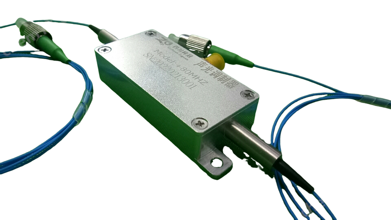 Fiber-Coupled Acousto-Optic Modulator 1550nm 80mpm Acousto-Optic Modulator
