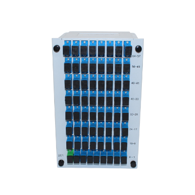 Plug-in Type Splitter 1*64 Fiber Optic Couplers