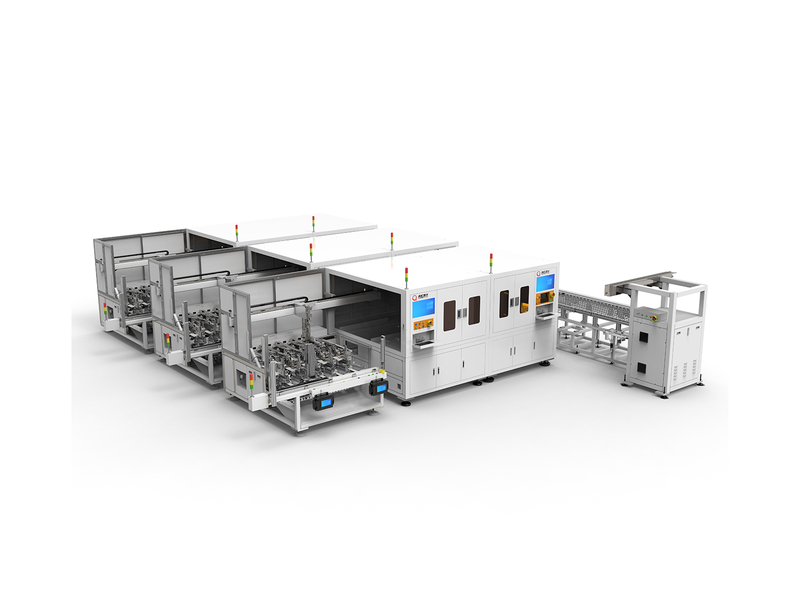 Medical glass cutting, breaking and rack-mounting production line (BM-19D02) Laser Processing Equipment