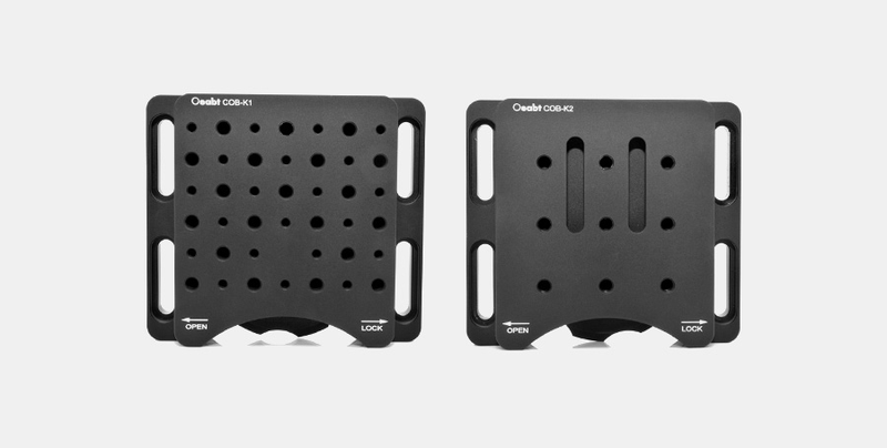 BASE-COB-K Series Quick-Release Base COB-K2 Top Plate Mounting Bases