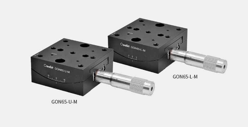GON65-L-M Angular Translation Stage Manual Stages