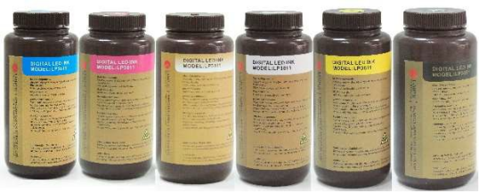 Cationic Silicone LEDUV Digital Inkjet Ink DIG911K Optical Material