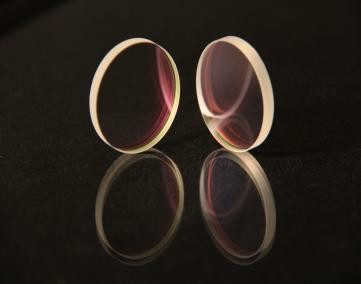 45° Mid-/long-wave infrared antireflection-coated optic CaF2 Optical Material