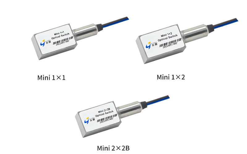 Fiber optic switch （ Ultraminiature 1x1/1x2/2x2bypass） Fiber Optic Switches
