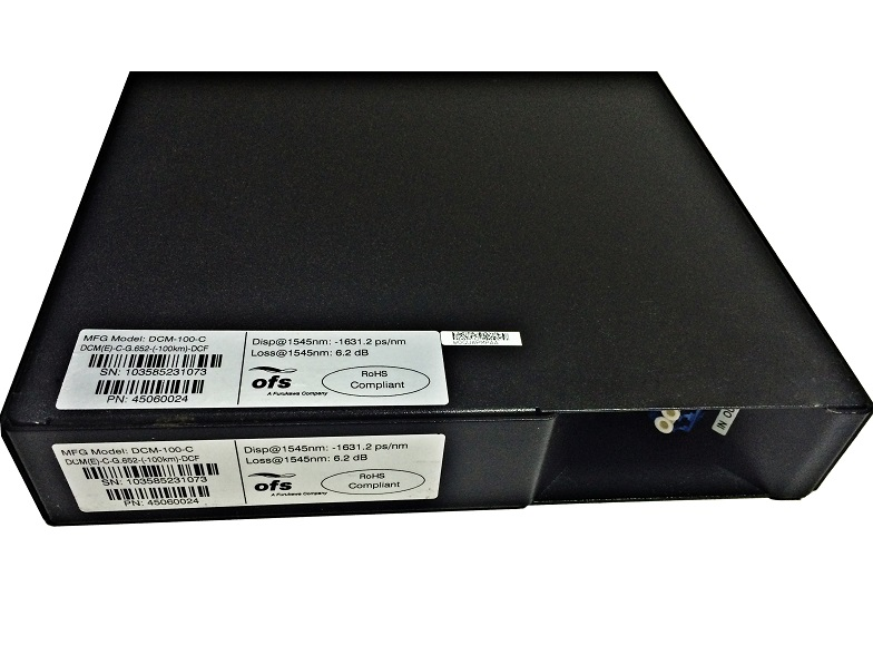 DCM Modules for Single-Mode Fiber DCM-C-40-652 Optical Fibers