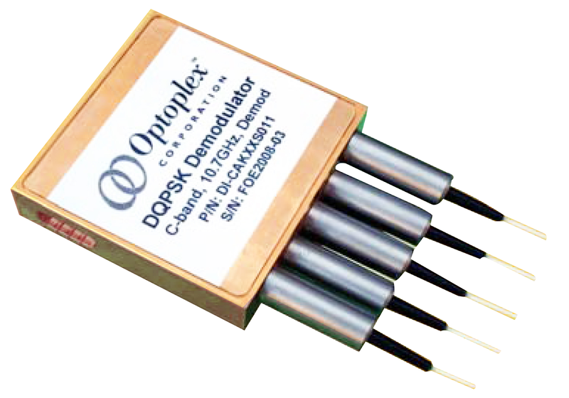 Fiber optic demodulator 21.9GHz DQPSK Demodulator Optoplex DI-C0KLCC002 Optical Delay Lines