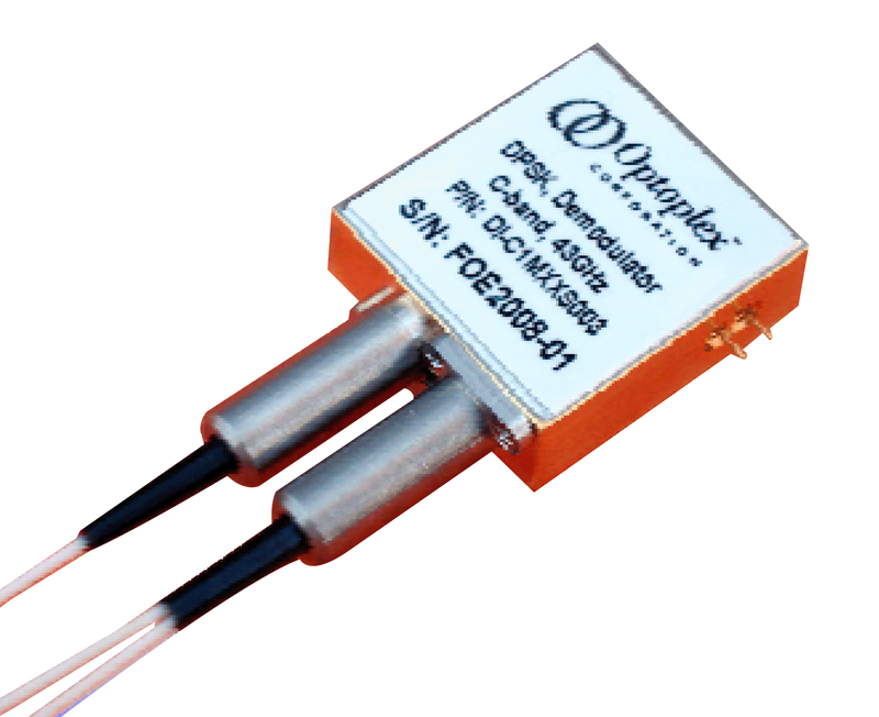 Fiber optic demodulator 67GHz DPSK Demodulator Optoplex DI-C1MLCS010 Optical Delay Lines