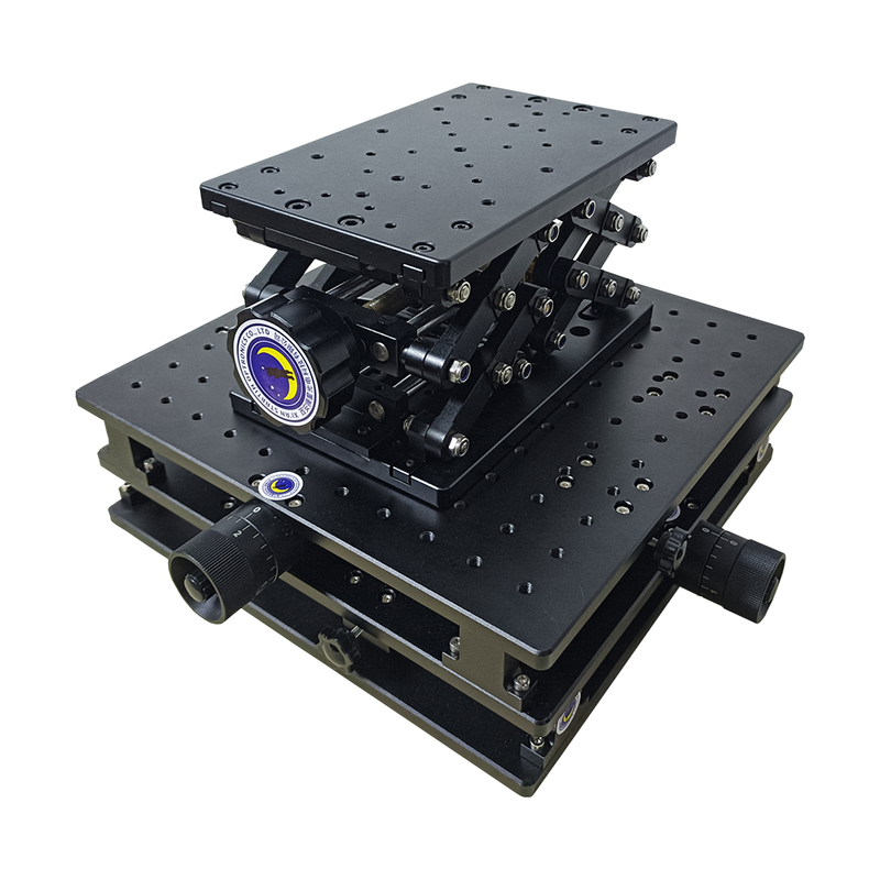 XYZ Type large three-dimensional combined translation stage Positioner