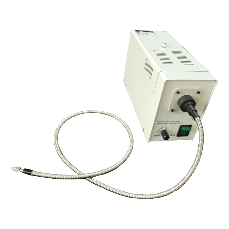 Fiber-coupled tungsten lamp source Lamps
