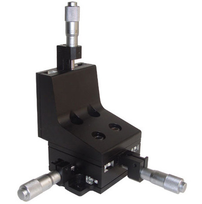 Three-dimensional fiber adjustment mount Fiber Optomechanics
