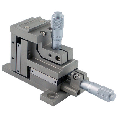 Two-dimensional precision fiber adjustment mount Fiber Optomechanics